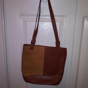 Authentic leather AB  brand shoulder purse